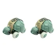 2x Viking Toys Reline Pull-Along Turtle Toy Animal Fun Play Kids/Toddler 12m+