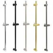Round Strong Solid Brass 850mm Long Sliding Rail Bar Holder For Handheld Shower