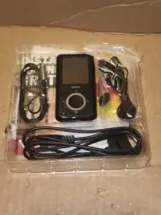 SanDisk Sansa 4 GB Rhapsody e260R FM Radio MicroSD Expansion Slot Black Rare