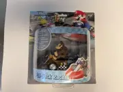 Mario Kart Wii Pull Back Racers Nintendo Super Mario Bros Donkey Kong 5" Toy New
