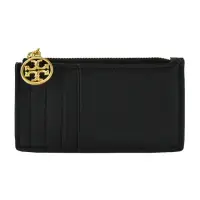 在飛比找momo購物網優惠-【TORY BURCH】MILLER 荔枝紋名片夾(黑)