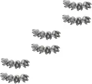 FRCOLOR 3sets Replacement Heads Replacement Parts Grey for Scalp Treatment 8pcs*3