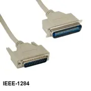 KNTK 50' IEEE-1284 DB25 to CN36 Cable Centronics Parallel Printer Scanner Data