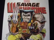 Savage Wolverine Blank Sketch Variant Comic... Issue 006 Signed With C.O.A