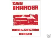 1966 66 DODGE CHARGER WIRING DIAGRAM MANUAL