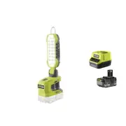 Ryobi R18ALP-0 Flashlight Battery 18V ONE+ 18 LEDs 900 Lumens 6m 5700K Kit 5.0Ah