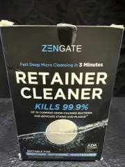 Retainer Cleaner Tablets 3-Minute Clean for Dentures, Night & Mouth Guards