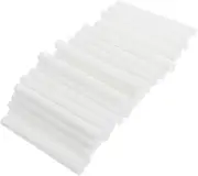 SECFOU 50pcs Humidifier Accessories Humidifiers for Home Diffusers for Home Cotton Filter Humidifier Replacement Filters Diffuser Replacement Parts Car Essential Oil White Fiber Cotton