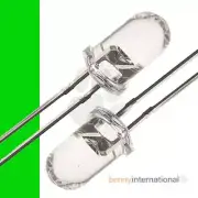 100x 5mm GREEN LEDs Light Emitting Diode Bulk Pack Arduino F5 AUS STOCK