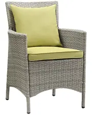 Modway Conduit Outdoor Patio Wicker Rattan Dining Armchair