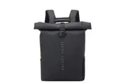 Delsey Turenne Soft Laptop Backpack 15" - Black