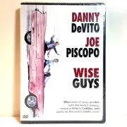 WISE GUYS (1986) DVD Danny DeVito, Joe Piscopo, Harvey Keitel - Comedy Crime NEW