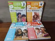 TCM Learn at Home Skills Workbook Grade 3-6 Read / Write / Math / More Schooling