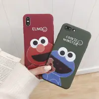 在飛比找蝦皮購物優惠-iPhone 6/6S 芝麻街 Elmo/Cookie Mo