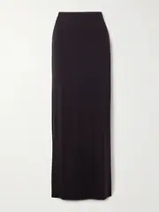 [The Frankie Shop] The Frankie Shop - Ella Stretch-jersey Maxi Skirt - Purple - small small Purple