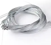 10 Pcs Shifter Cable, 2M Length Bike Replaceable Cycling Shifter Cable Stainless Steel Set