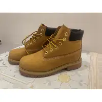 在飛比找蝦皮購物優惠-【Timberland】 二手 大童 經典黃靴 極新