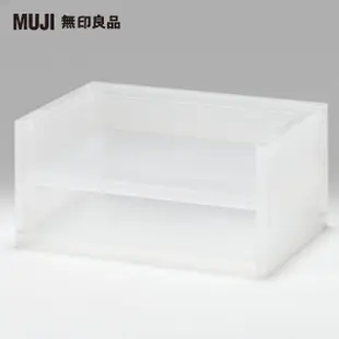 【MUJI 無印良品】PP收納架/薄型