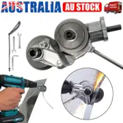 Electric Drill Bits Plate Cutter Sheet Metal Nibbler Precise Cutting Portable AU