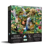 SunsOut Secret Rainforest 1000 pc Jigsaw Puzzle 34710