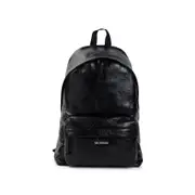 [Balenciaga] Balenciaga-Black Lamb Leather Explorer Backpack-Uomo OS OS