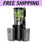 Slow Masticating Juicer with Whole Fruit Feed Chute - BPA-Free & Fast Cleanup