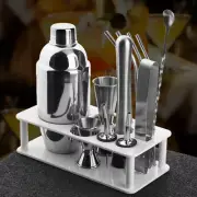 Bartender Kit 12Pc Home Bar Cocktail Shaker Bar Set Mixer Spoon for Drink Mixing