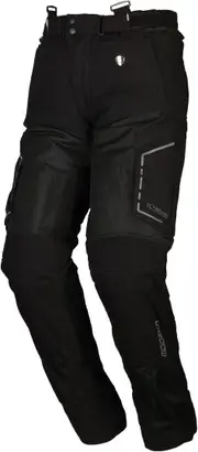 Modeka Khao Air Motorcycle Textile Pants, black, Size XL for Men