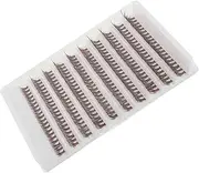Beavorty Realistic False Lashes Lash Clusters Curly Fluffy Long-lasting Lightweight for