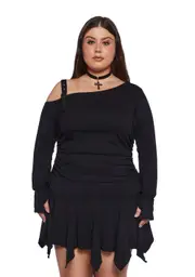 [Current Mood] Plus Brooding Thoughts Mini Dress