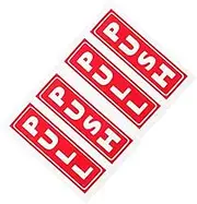 Mipcase 4 Pack Vertical Door Signs Push Pull Stickers for Cafe Window Office Entrance Self-Adhesive Vinyl Decals Australia