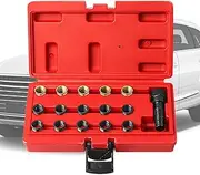 Spark Plug Thread Repair Kit | Automotive Tapping Screws Tool | Thread Repair Kit for Vehicles | Carbon Steel Thread Repair | Versatile Spark Plug Repair Tool for Sedans, Trucks, & Rv Maintenance