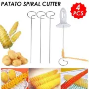 Stainless Steel Potato Spiral Cutter Twister Tornado Vegetable Slicer Machine