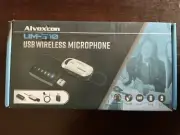 Wireless Microphone With Lapel Lavalier UM-D10 USB for computer
