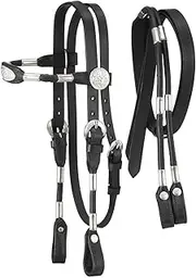 Tough 1 Miniature Poco Headstall with Reins