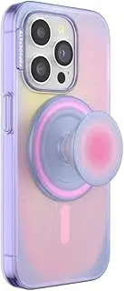 PopSockets: PopCase PlantCore for MagSafe - Vegetable Mobile Phone Case for iPhone 15 Pro with a MagSafe Compatible PopGrip - Mobile Phone Stand and Grip with Interchangeable Top - Aura