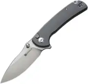 NEW SENCUT Pulsewave Button Lock Gray Folding Knives