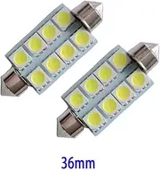 C5W 5050 8SMD car led reading lights super white Dome LED Light Lamp 31 36 39 41mm DC12V (36mm)