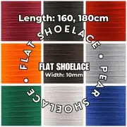 Flat Shoe Laces Shoelaces Sneakers Bootlace Long Colourful 160 180 cm PF10MM1