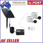 Solar Oxygen Pump Courtyard Fishbowl Aerator for Fishing/Fish Tank/Pool Pond