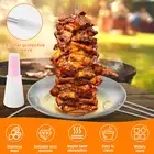 Vertical Skewer for Grill Removable Pastor Skewer with 3 Spikes and 2 gubio