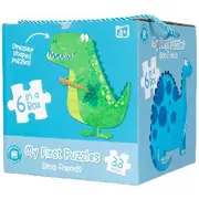 Learning Can Be Fun My First Puzzles Dino Friends