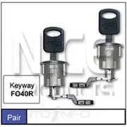 Nice Door Lock Barrel - Pair, NDL66D