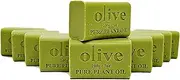 10x 200g Plant Oil Soap Olive Scent Pure Natural Vegetable Base Bar Australian