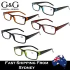 5 Pairs G&G Australian Standard Reading Glass Set 1.0 1.5 2.0 2.5 3.0 3.5