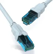 Velocraze Network Cable – RJ45 Cat.5e UTP AWG26 Patch Cord 20 m in Blue. Ideal for Connecting Devices, High Speed and Durability.