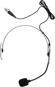LOLIPPYY Headset Microphone For Singing Multifunctional Headset Headworn Microphone Performances Singing Head Wearing for Workout Instructors