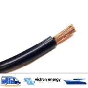 Hi-Flex Black 16mm² Battery Charger Cable Per Meter 110amp DC For Victron Orion
