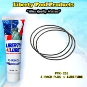 4480200 Argonaut Bracket O-ring (3-PACK - PTK-263 + LUBE TUBE) For Marlow