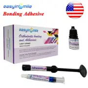 1X Dental Orthodontic Bonding Adhesive Brackets System One-Step Light Curing Kit